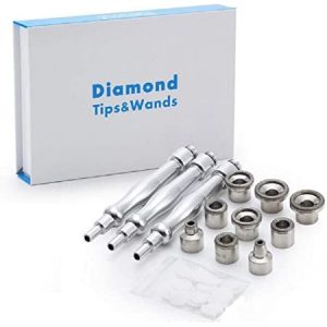 Diamond Dermabrasion Tips and Wands Set